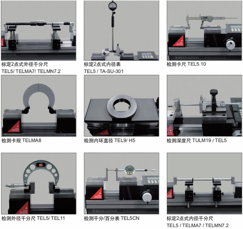 瑞士Trimos HORIZON 測長機相關使用示意圖