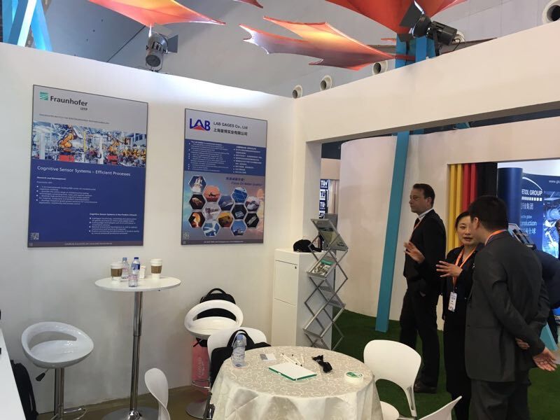 Discussion with Expo visitors