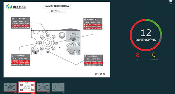 Inspect是一個新的獨自應用程序，它幫助生產線測量機操作員使用標準、簡單的圖形界面執行PC-DMIS測量程序。