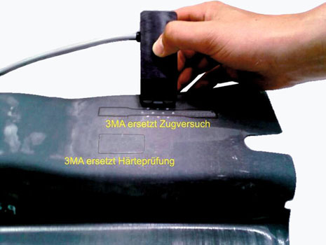 手動測量車身熱成形部件機械性能/力學強度