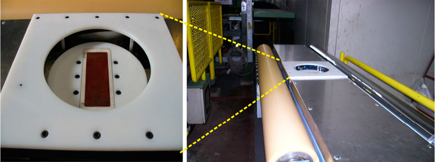3MA在線帶鋼測試探頭夾持器