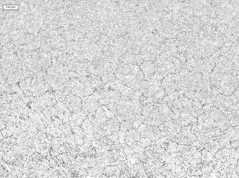 淬火硬化層過渡區的金相組織照片