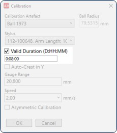 Metrology校準狀態(tài)與被測輪廓同時保存