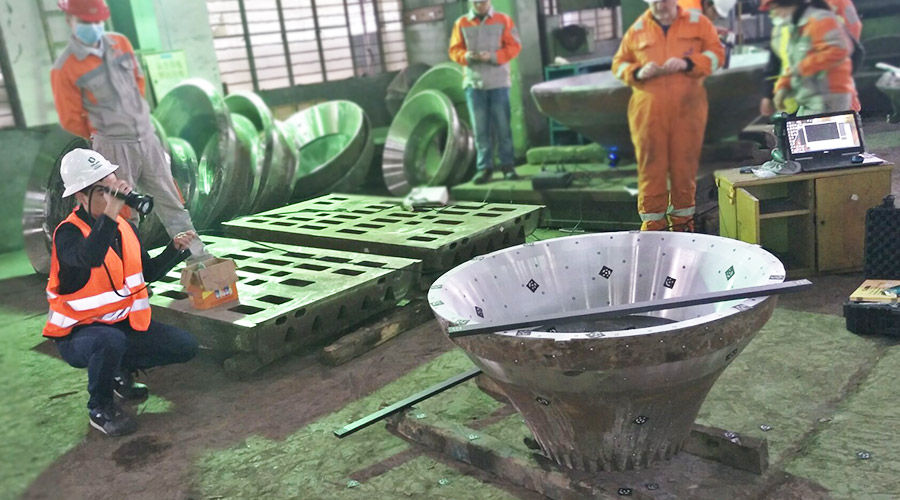 貼標(biāo)記點(diǎn)，MSCAN全局?jǐn)z影測量系統(tǒng)捕捉定位點(diǎn)